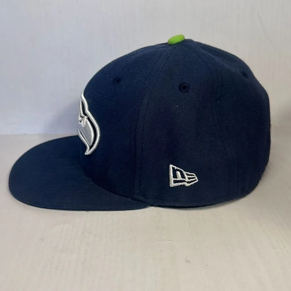 NFL Seattle Seahawks Fitted Hat 7‎ 1/4 New Era 59Fifty